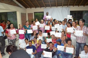 Primera promoción de la Escuela de Formación de Sujetos Políticos Jesús Balbín